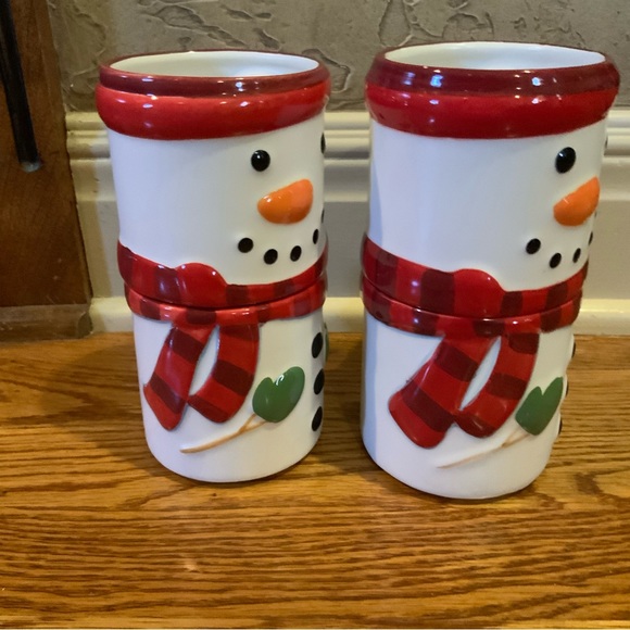 Hallmark Snowmen Mugs Set of 4 - Picture 2 of 7
